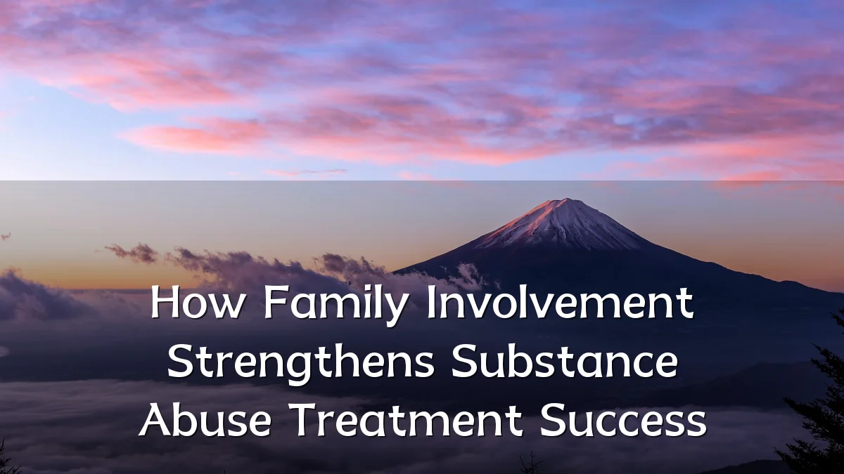 How Family Involvement Strengthens Substance Abuse Treatment Success