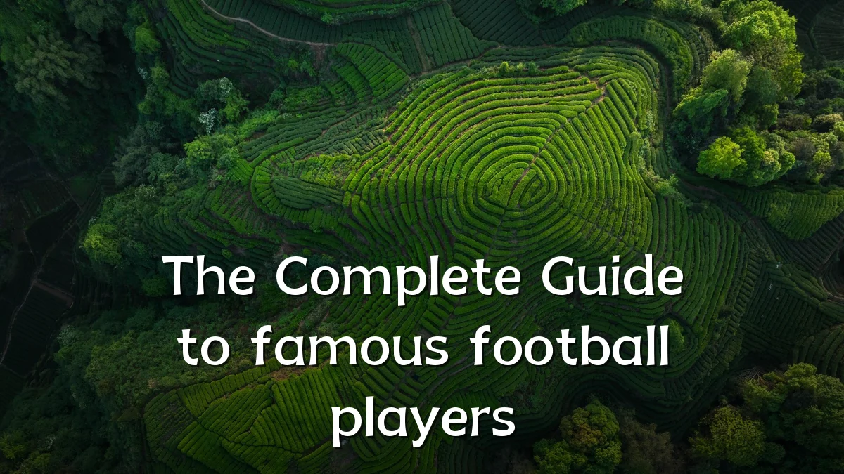 The Complete Guide to famous football players