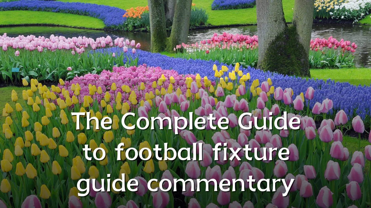 The Complete Guide to football fixture guide commentary