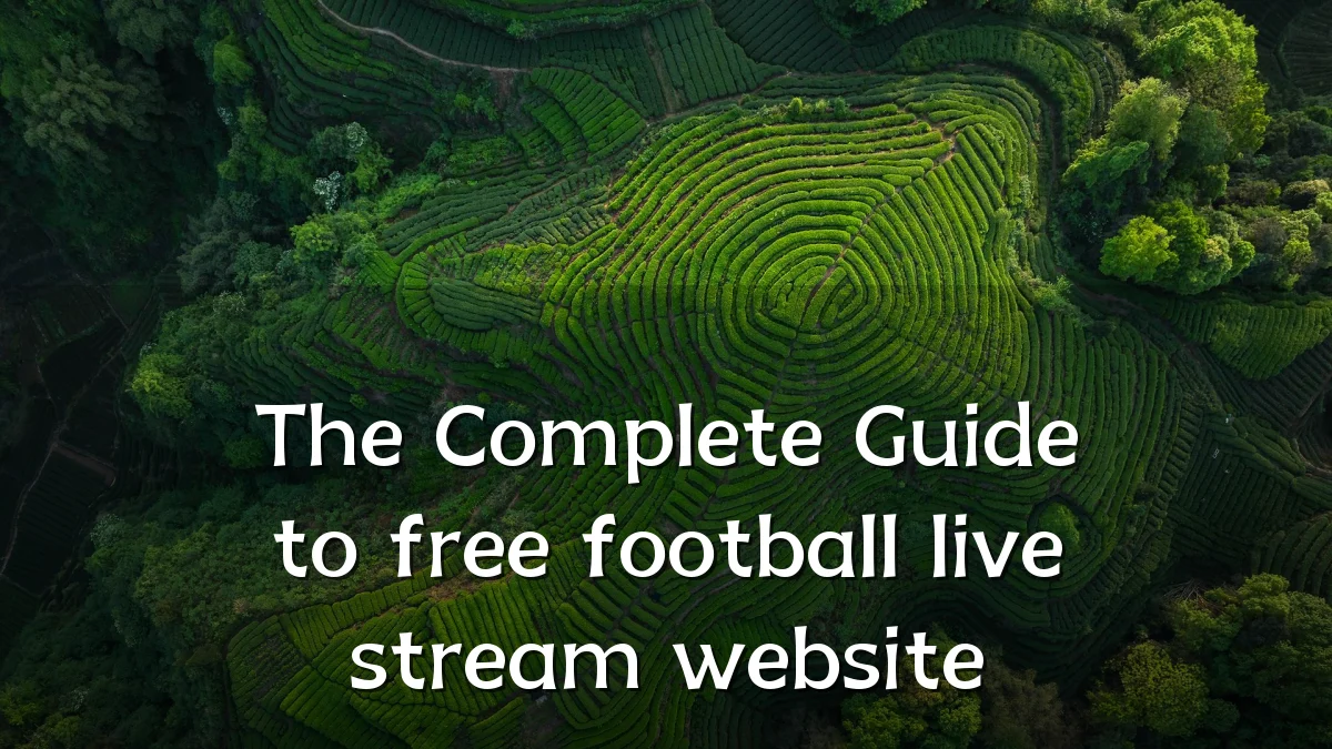 The Complete Guide to free football live stream website