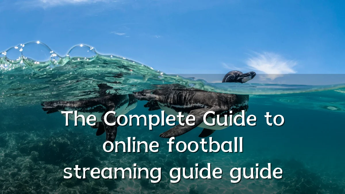 The Complete Guide to online football streaming guide guide