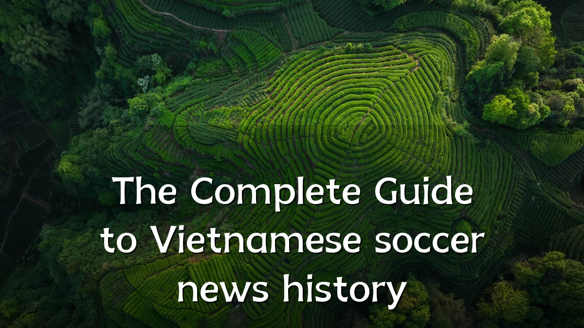 The Complete Guide to Vietnamese soccer news history