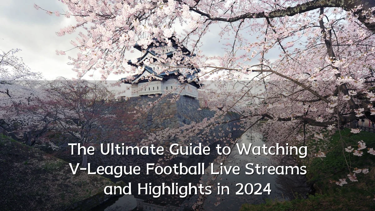 The Ultimate Guide to Watching V-League Football Live Streams and Highlights in 2024