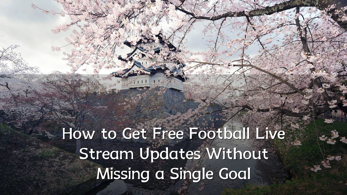 How to Get Free Football Live Stream Updates Without Missing a Single Goal